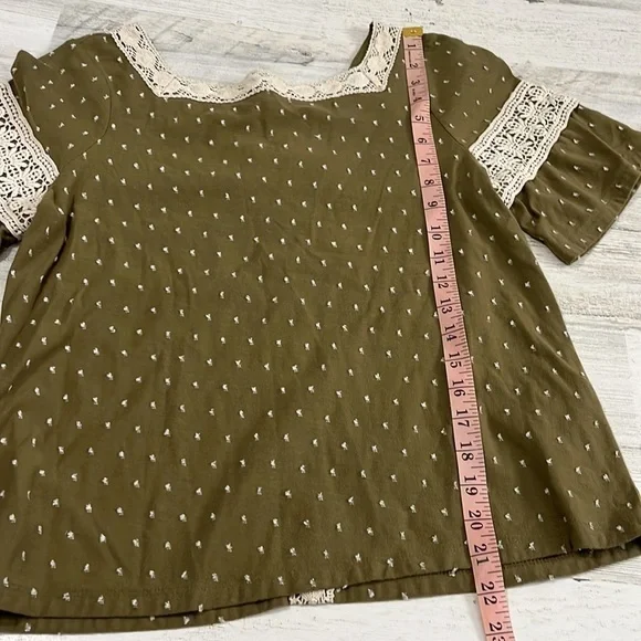 Maeve by Anthropologie Venezia Textured Top Size Small - Picture 13 of 13